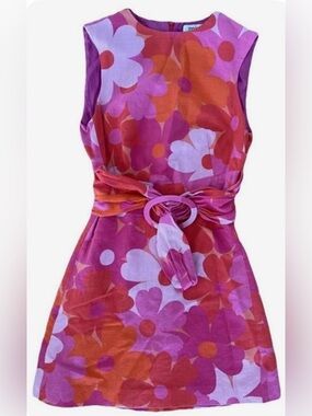 ISO Mirae Paris Sidney Babydoll Mini Dress Size 34